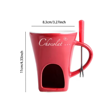 taza de chocolate