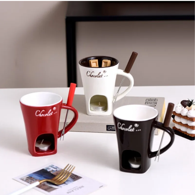 taza de chocolate