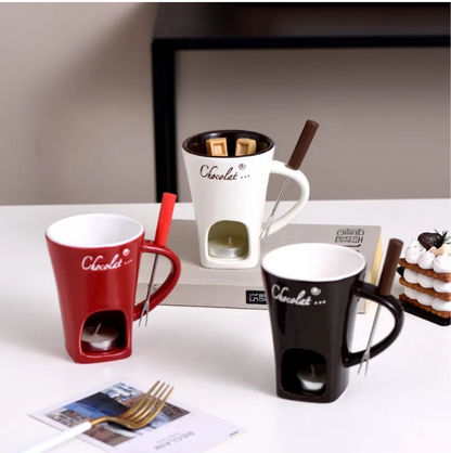 taza de chocolate