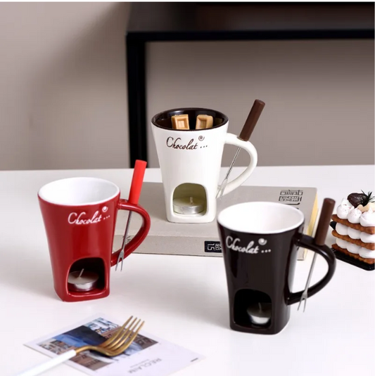 taza de chocolate